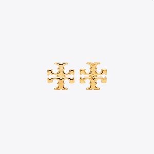 Tory Burch logo earrings